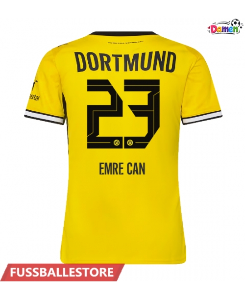 Günstige Borussia Dortmund Emre Can #23 Heimtrikot Damen 2026-27 Kurzarm